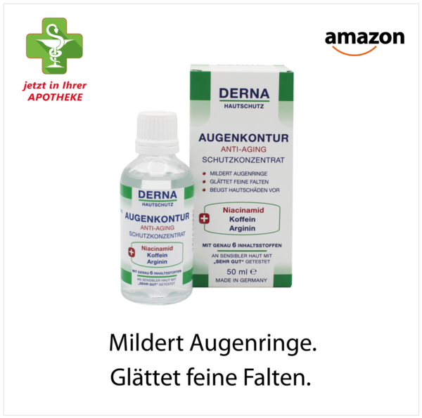 AUGENKONTUR Anti-Aging Schutzkonzentrat (50 ml) mit 5% Niacinamide